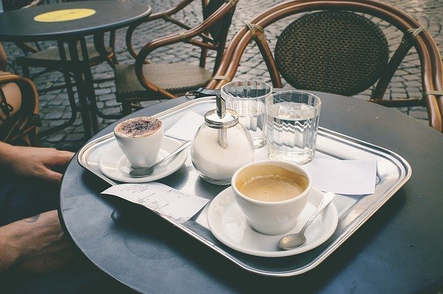 Cup of Lavazza espresso coffee in Toulouse, Haute-Garonne, Occitanie, South  of France Stock Photo - Alamy
